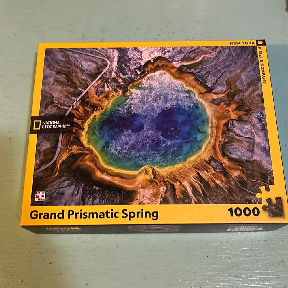 1000 piece National Geographic puzzle